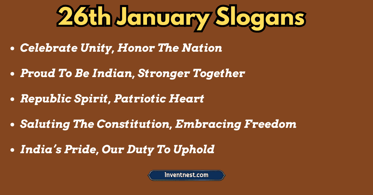 26th January Slogans