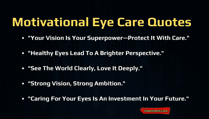 Motivational Eye Care Quotes