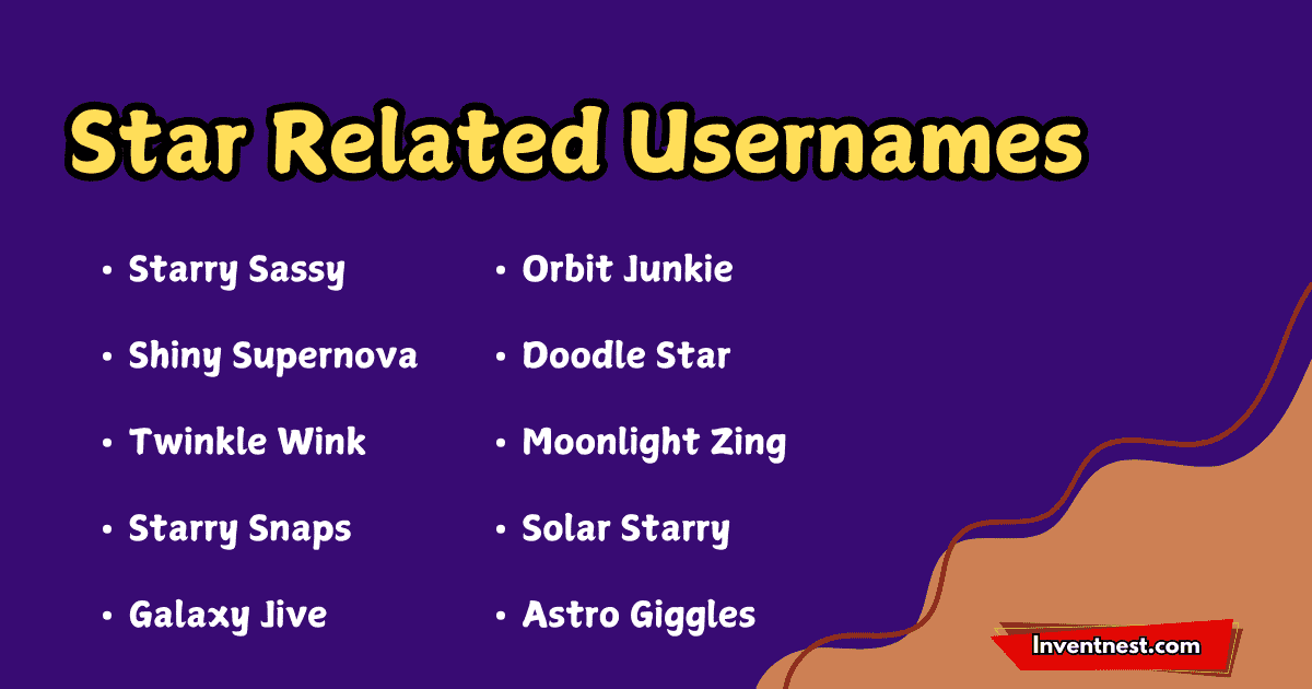 Star Related Usernames