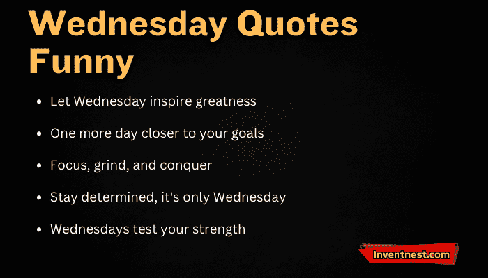 Wednesday Quotes Funny